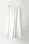 Baltos palacco tipo plačios kelnės